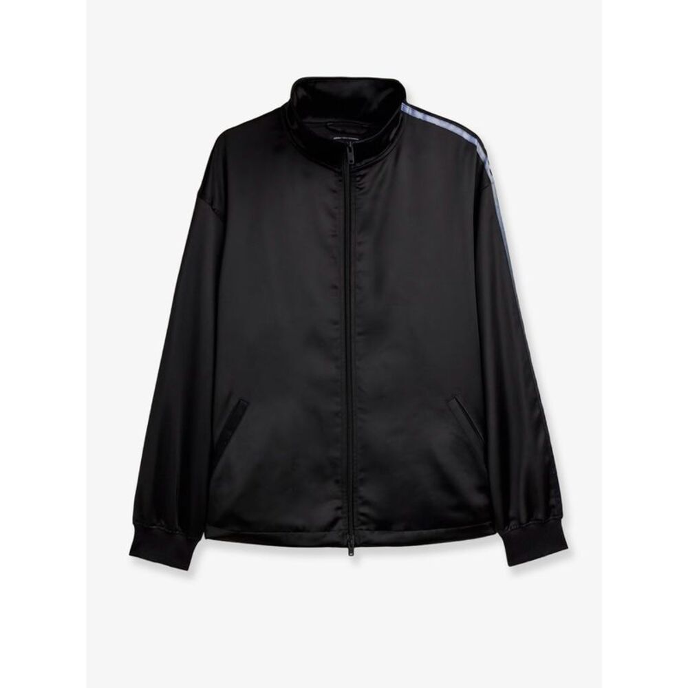 Adidas Y-3 Men Technical Fabric Sweatshirt With Iconic Side Stripes